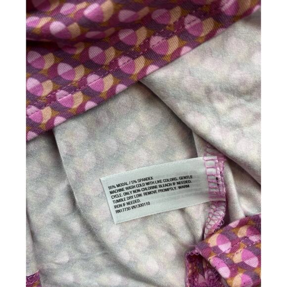 Auden Women's Size XL Cloud Knit Pajama Set 2pc Super Soft Rose Pink Shorts Tank - Picture 5 of 9